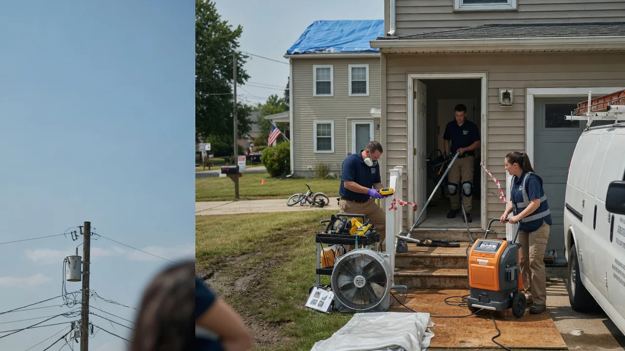 Water Damage Repair in Bushkill, PA near me